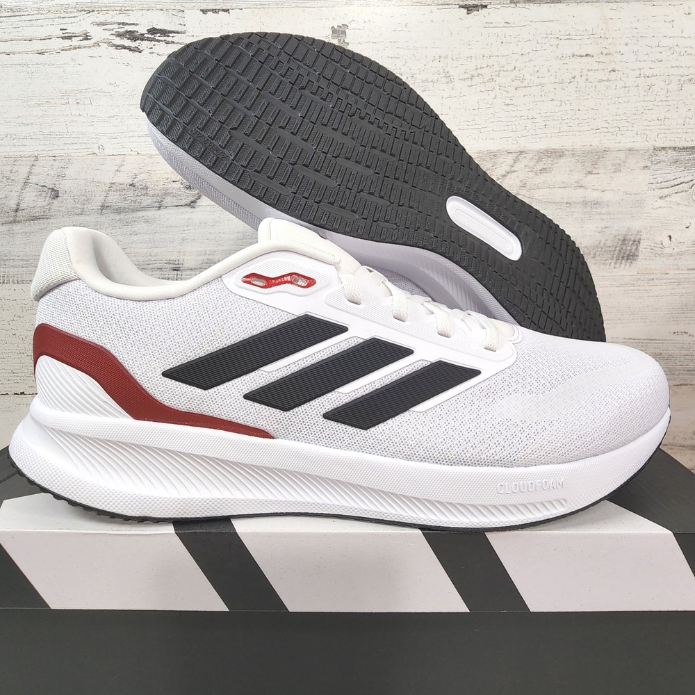 Adidas Runfalcon 5 Running Shoes‎ Mens 11 White Cloudfoam Athletic IE8818 NWT